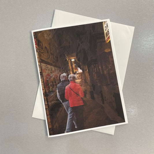 As I Look Back, card by Sabrina Leeder