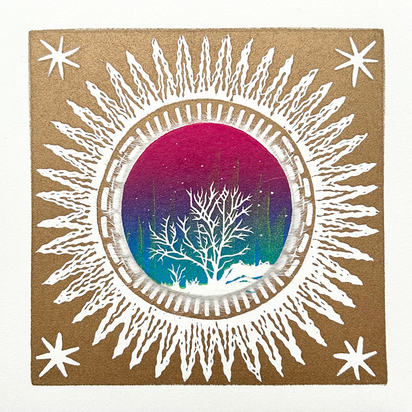 Winter Tree Eclipse Cards by Jacquie Sullivan