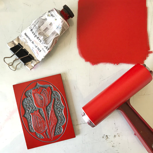 Red Tulip by Jacquie Sullivan