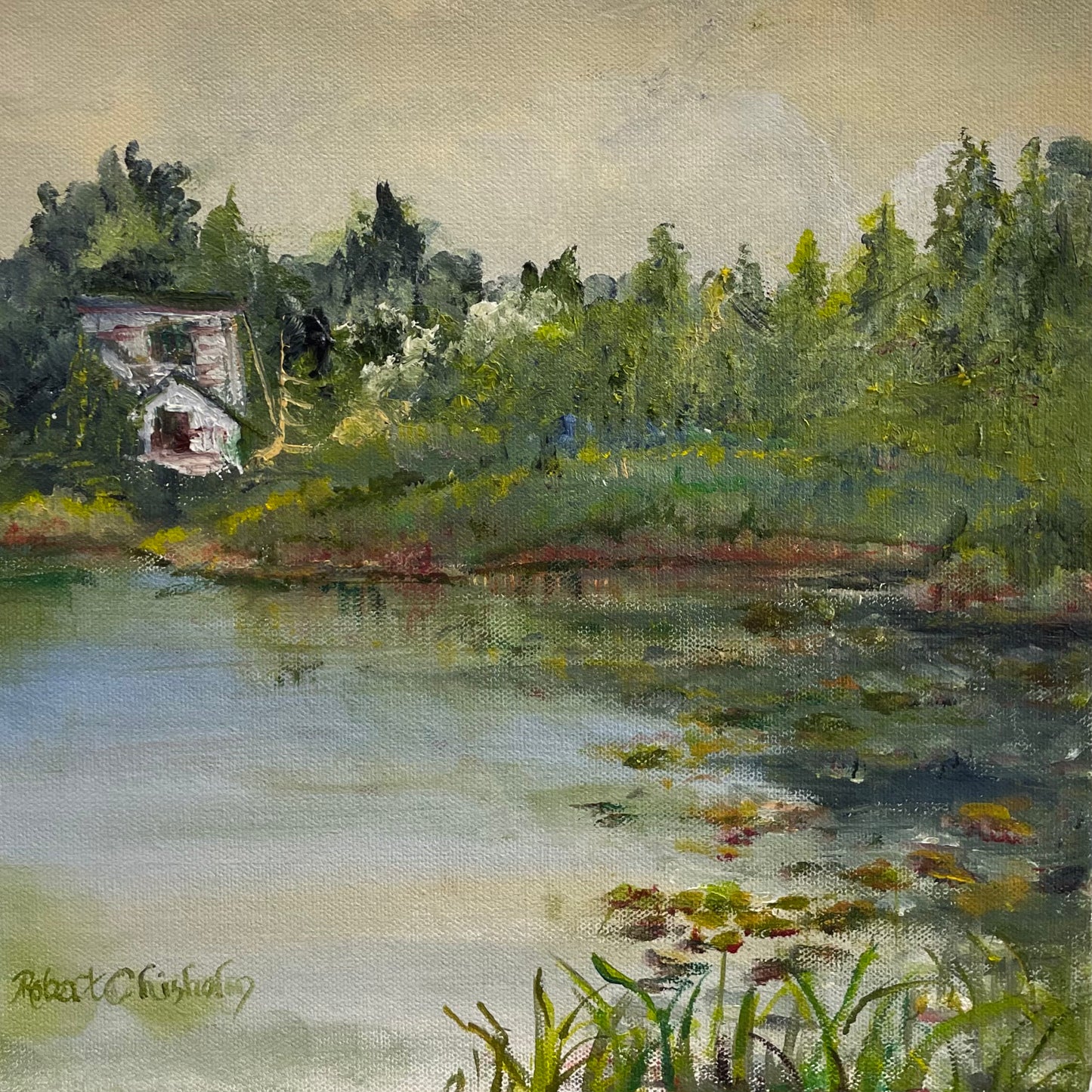 The Mill Pond by Robert Chisholm