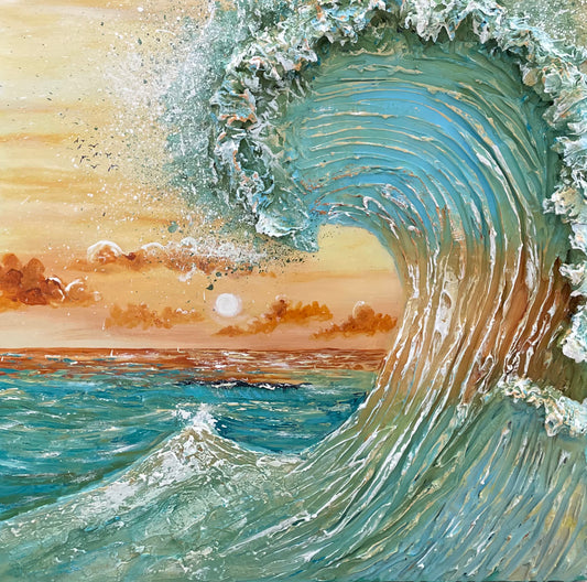 Coastal Dreams by Courtney Mixed Studios 