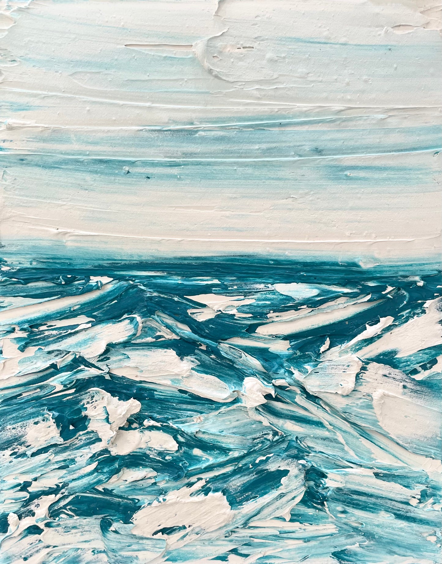 Whispering Tides by Courtney Mixed Studios