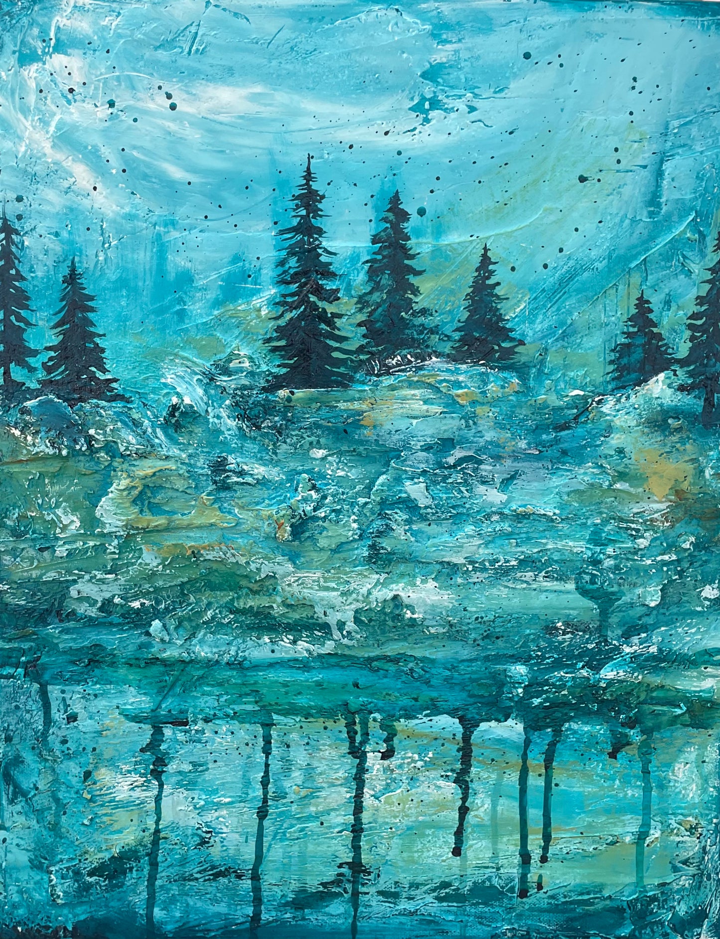 Roots on Rough Ground by Courtney Mixed Studios