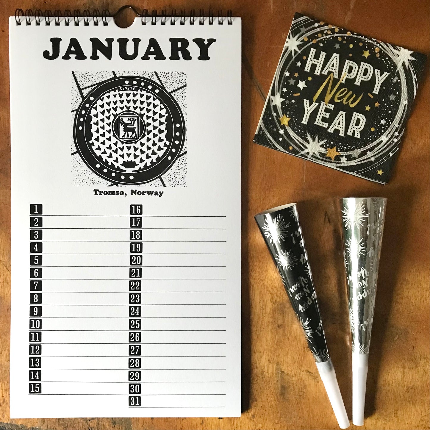 Perpetual Calendar by Jacquie Sullivan