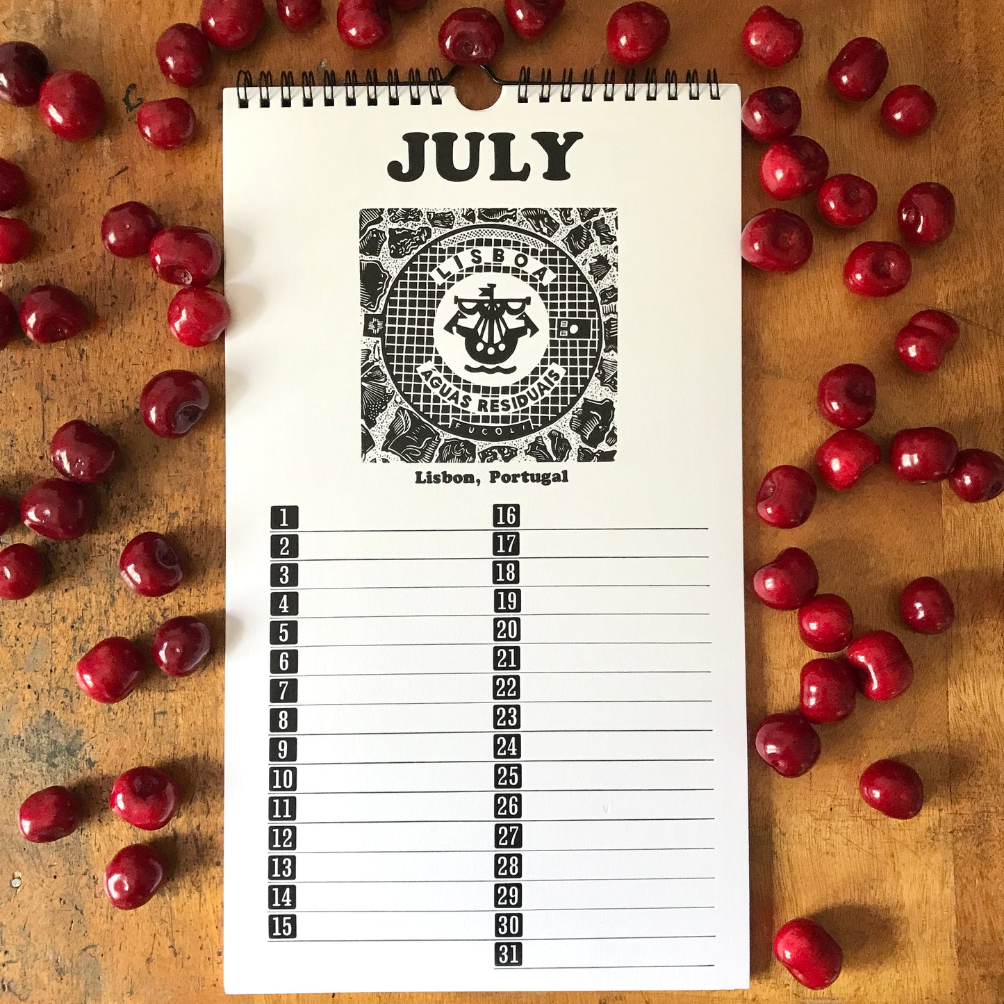 Perpetual Calendar by Jacquie Sullivan