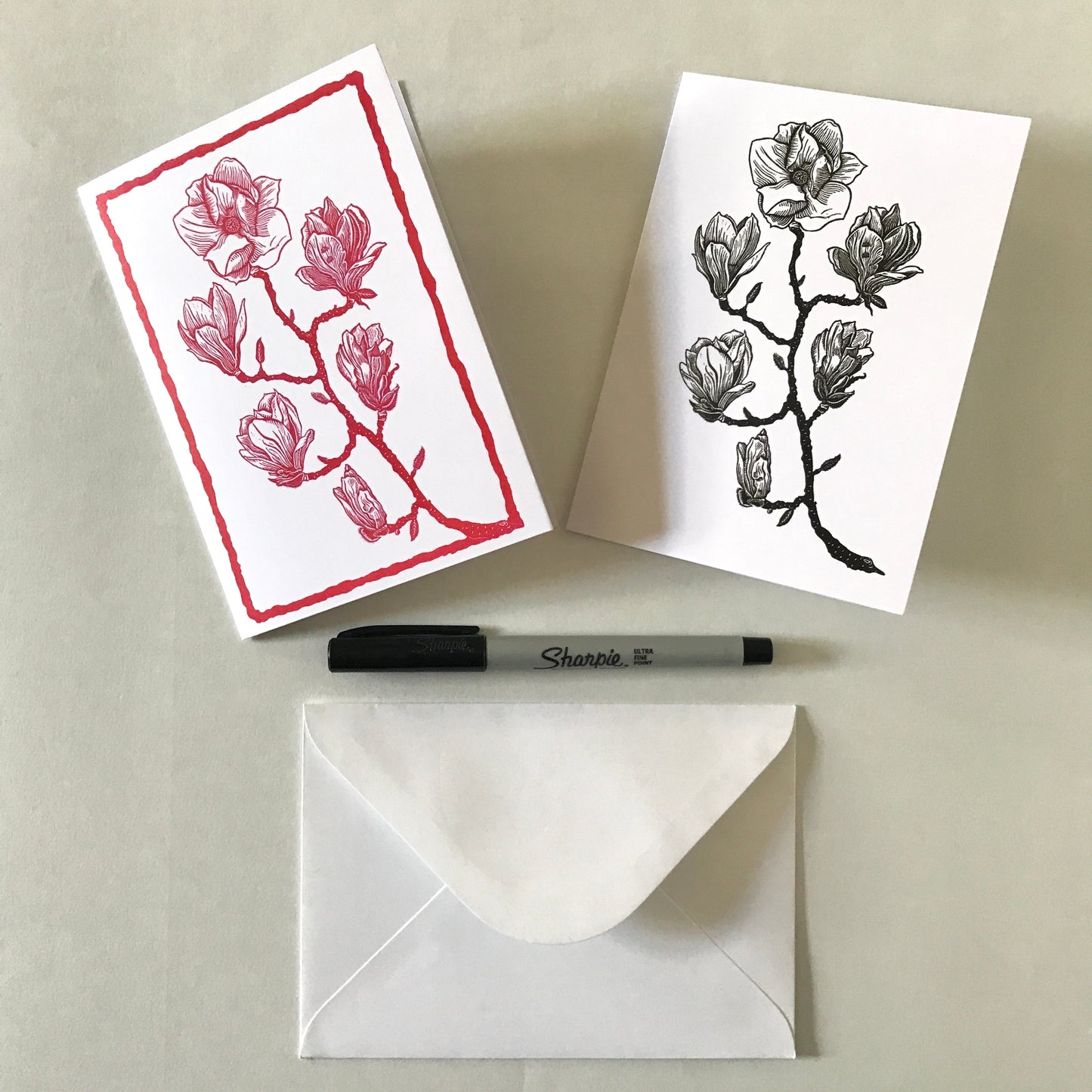 Tarjetas de magnolia de Jacquie Sullivan