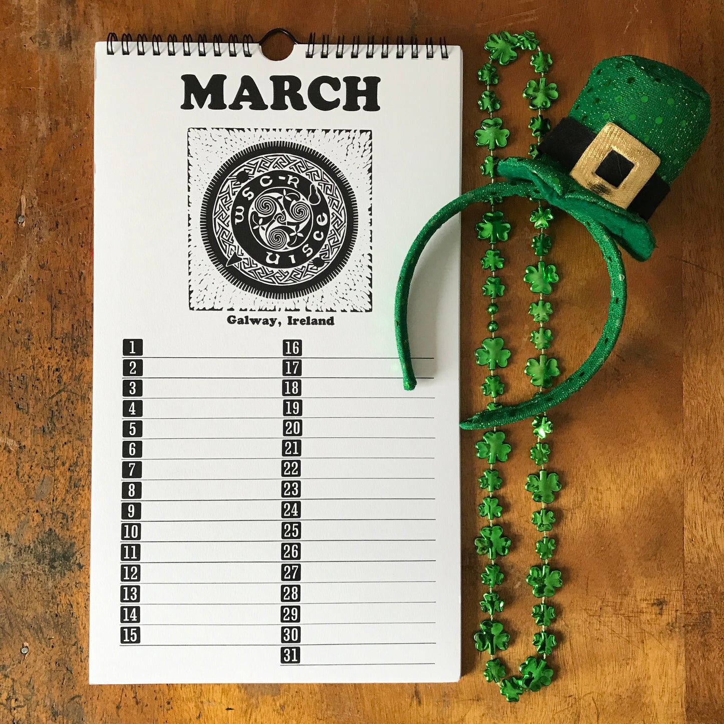 Perpetual Calendar by Jacquie Sullivan