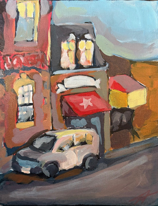 Fire Hall by Marie - Kids Juried Art Show