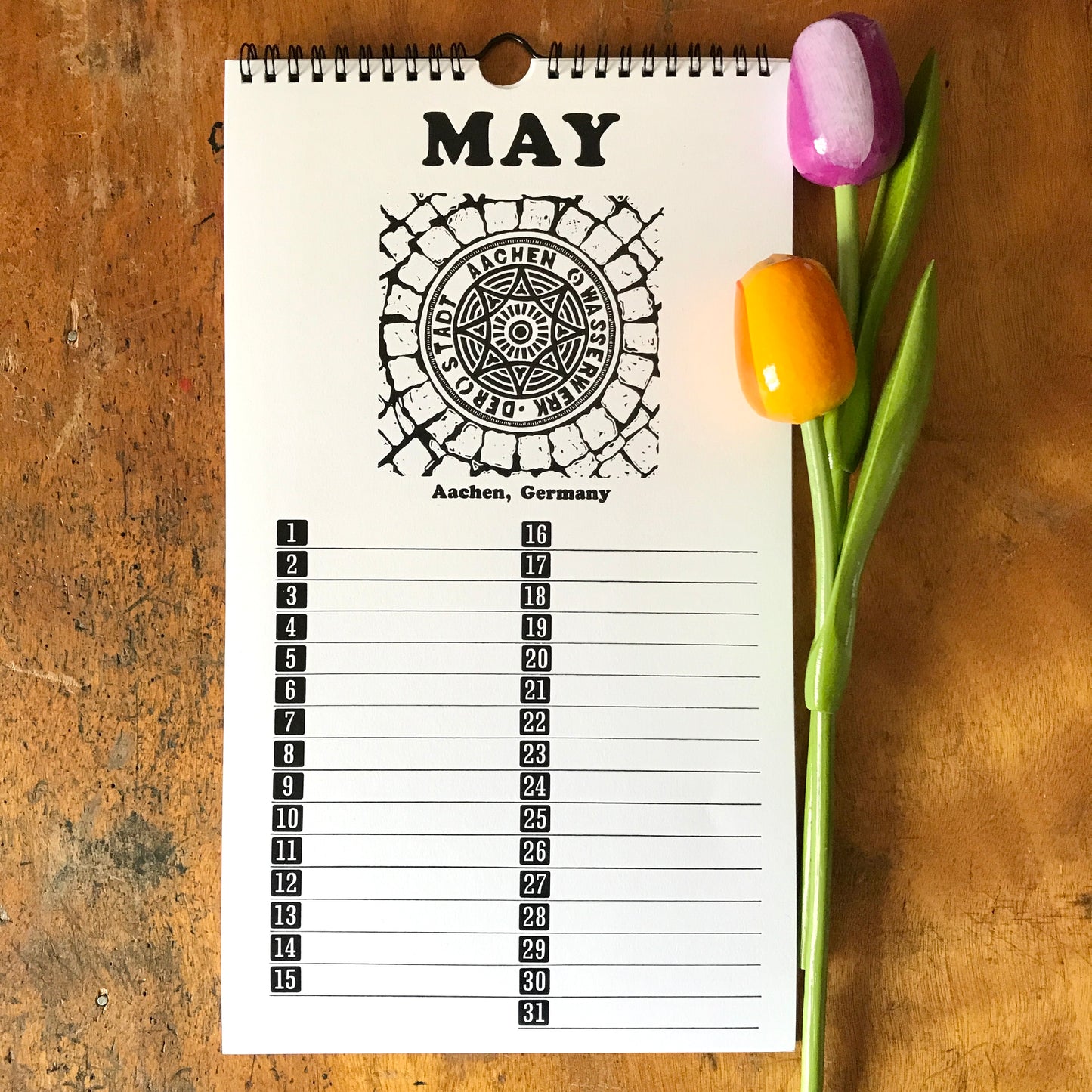 Perpetual Calendar by Jacquie Sullivan