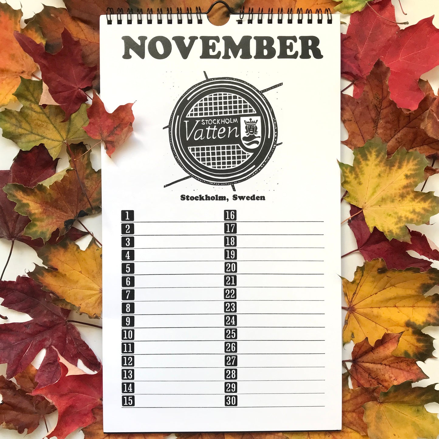 Perpetual Calendar by Jacquie Sullivan