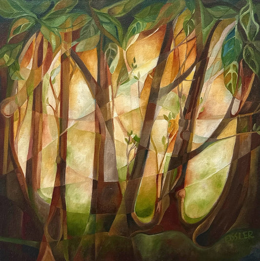 Variegated Clearing by Michelle Eissler