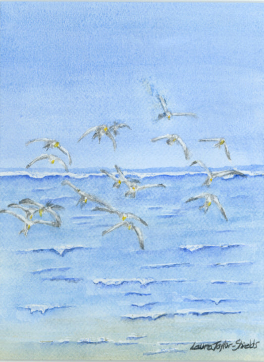Shore Birds by Laura Taylor-Sheilds