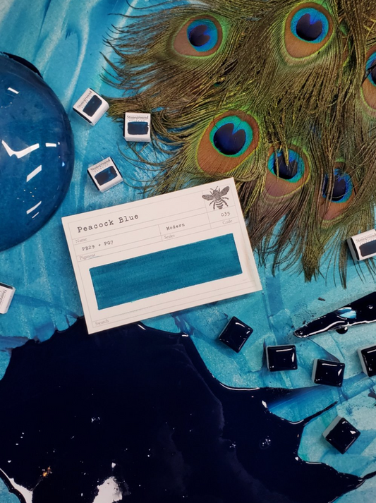 Stoneground Gouache - Peacock Blue