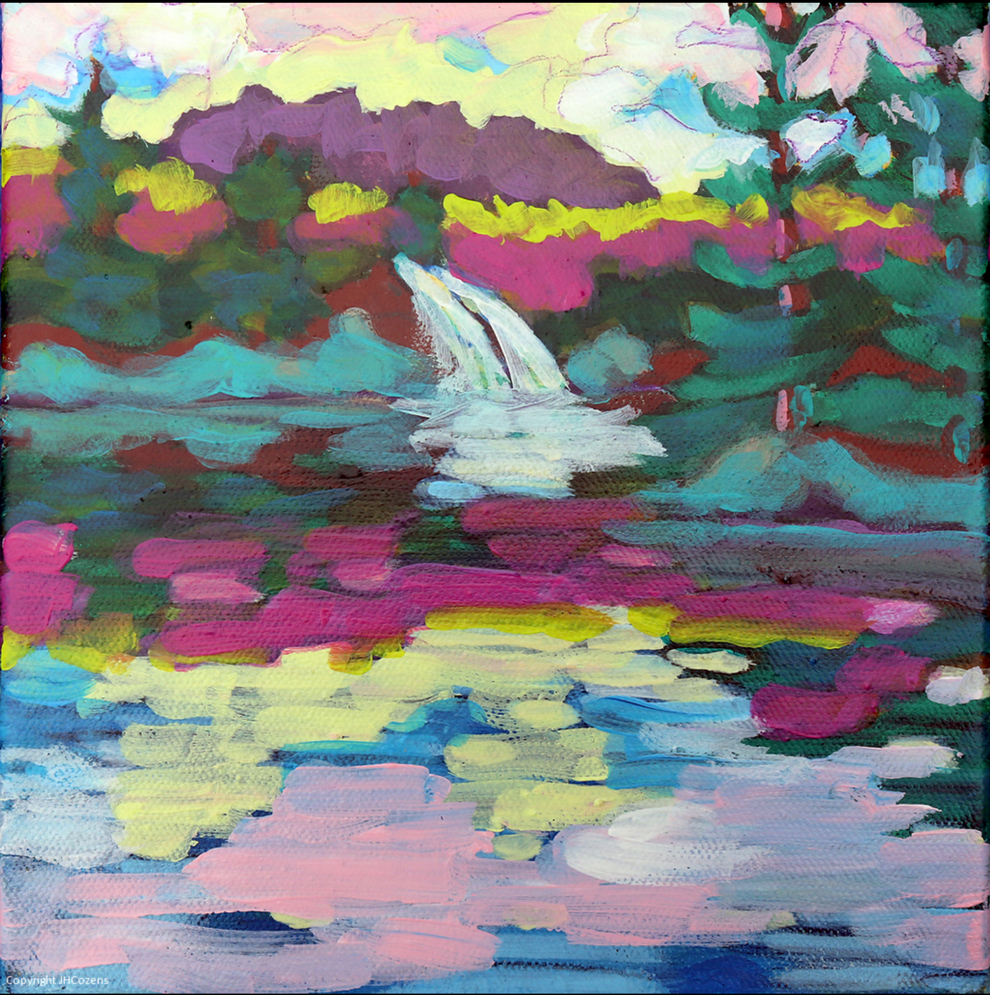 Sunshine Lake by Janet Horne Cozens