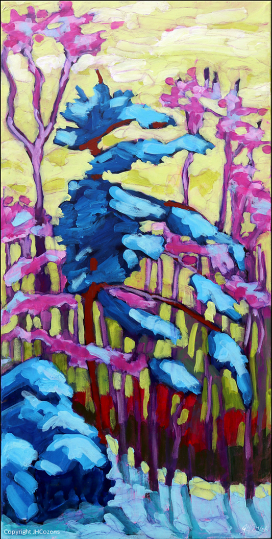 Winter Celebritree by Janet Horne Cozens