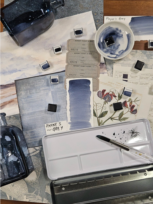 Stoneground - Payne's Grey (Synthetic - Half Pan)