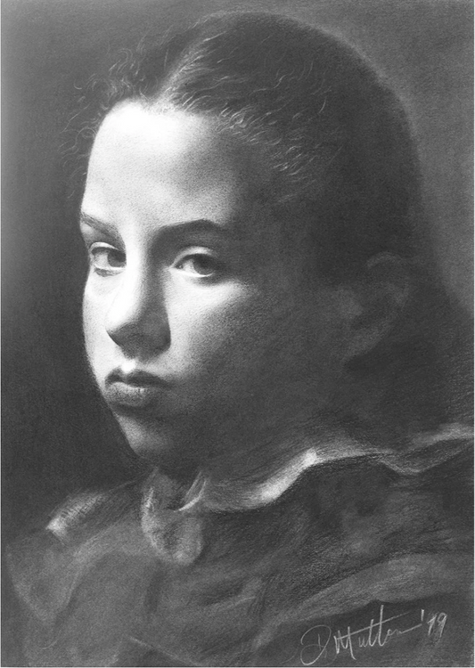 Young Girl by David Mutton