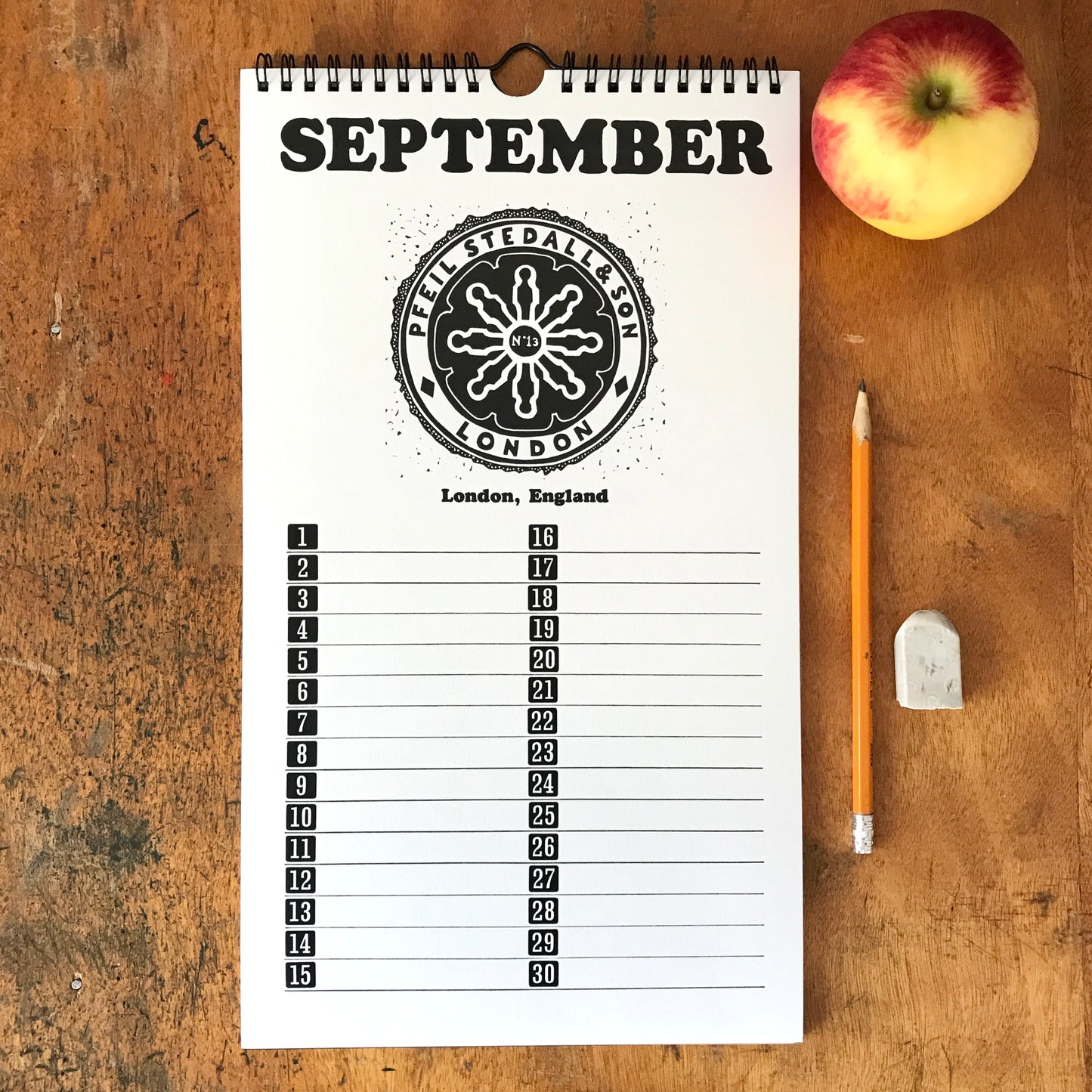 Perpetual Calendar by Jacquie Sullivan