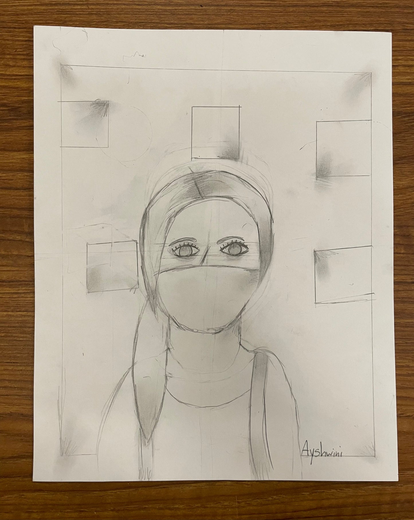 Silenced by Ashwini - Kids Juried Art Show
