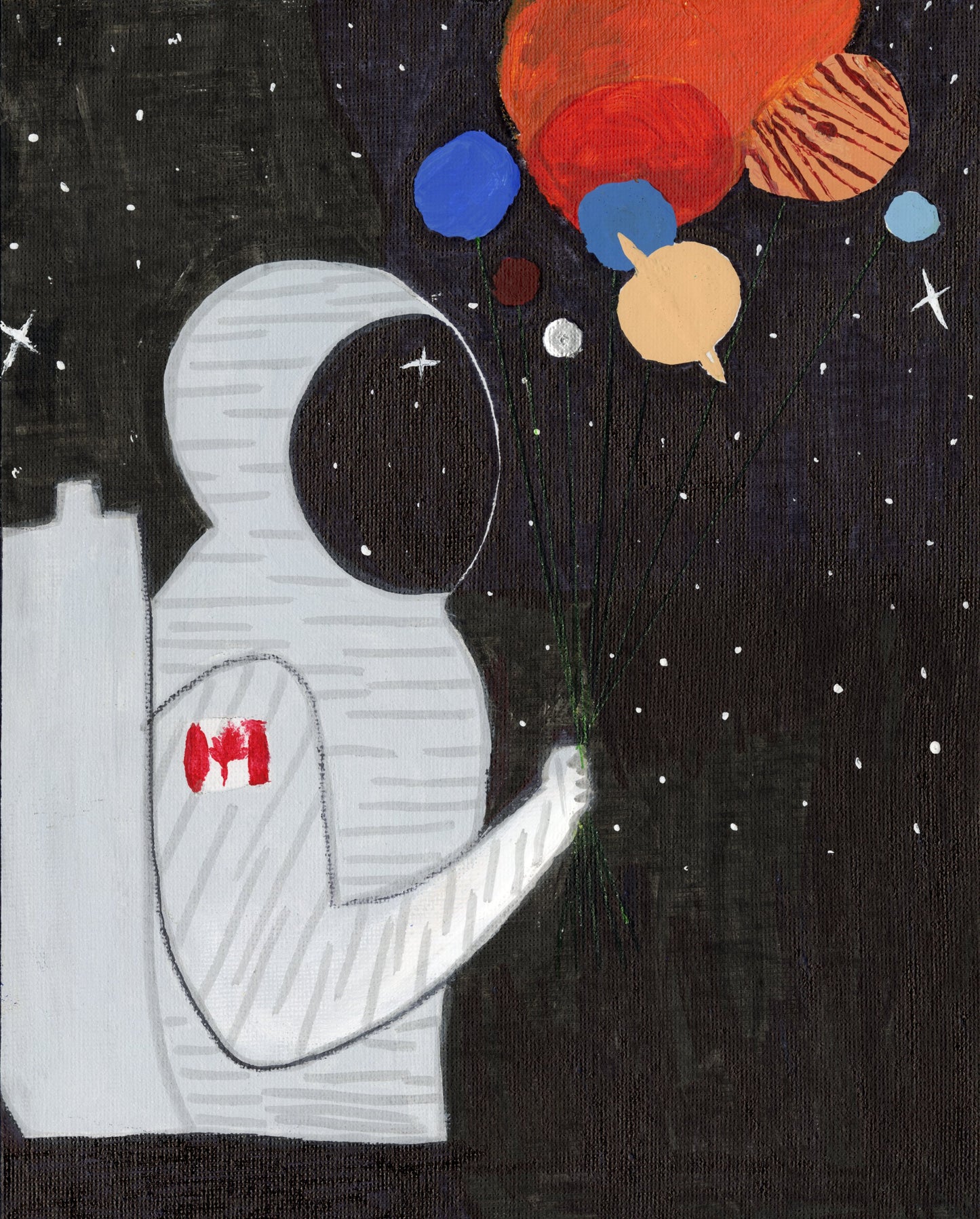 Space Bouquet by Maison -  Kids Juried Art Show