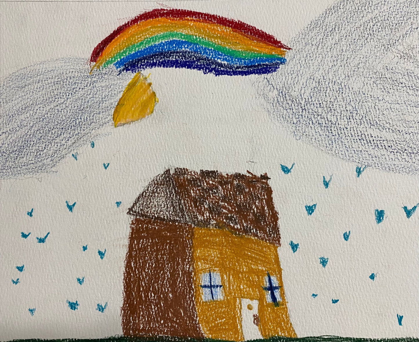 The Rainy Day by Leila - Kids Juried Art Show