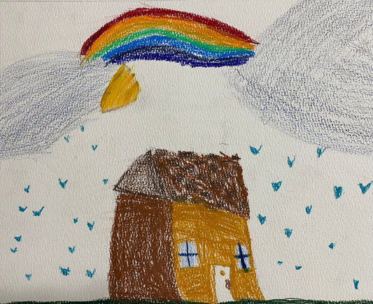 The Rainy Day by Leila - Kids Juried Art Show