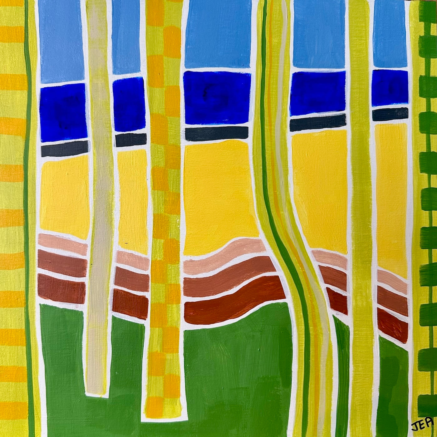 Through The Trees #11 by JudyBlue Anderson