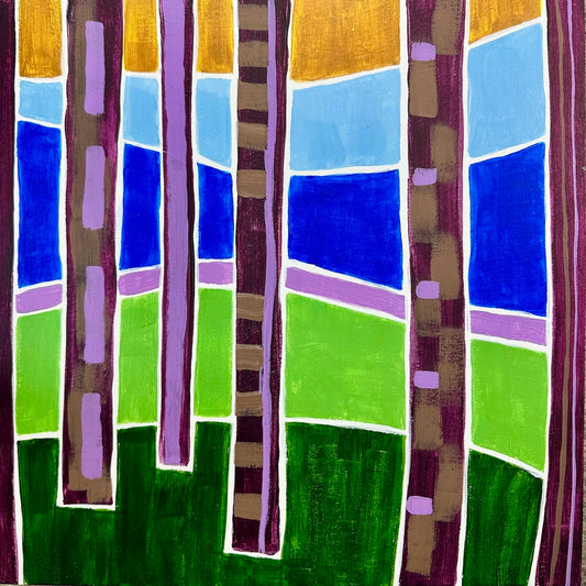 Through The Trees #9 by JudyBlue Anderson