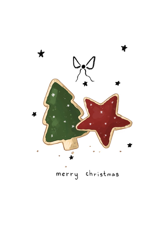 Sugar Cookie Christmas Card by Amelia Polster