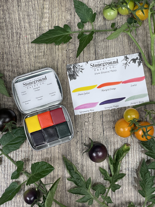 Stoneground Small Warm Botanical Palette