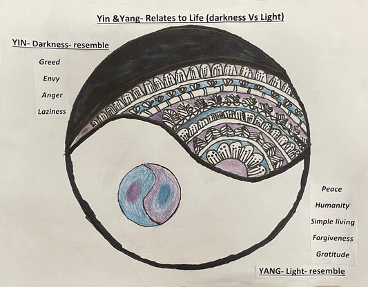 Yin Yang by Krishna - Kids Juried Art Show
