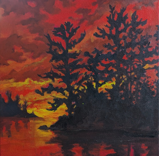 Crimson Skies by Wendy Capp