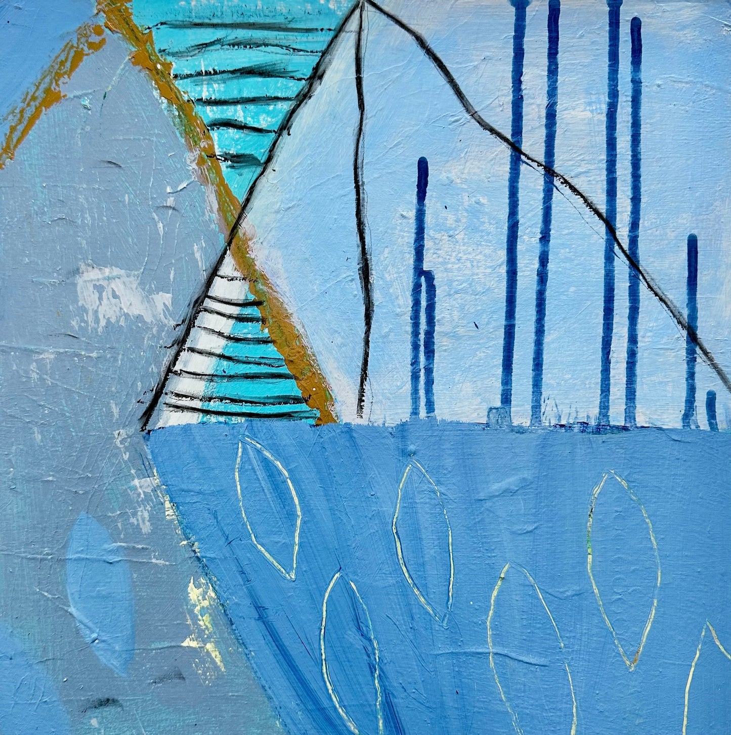 Trawler by JudyBlue Anderson