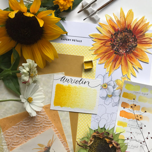 Stoneground - Aureolin (Synthetic - Half Pan)