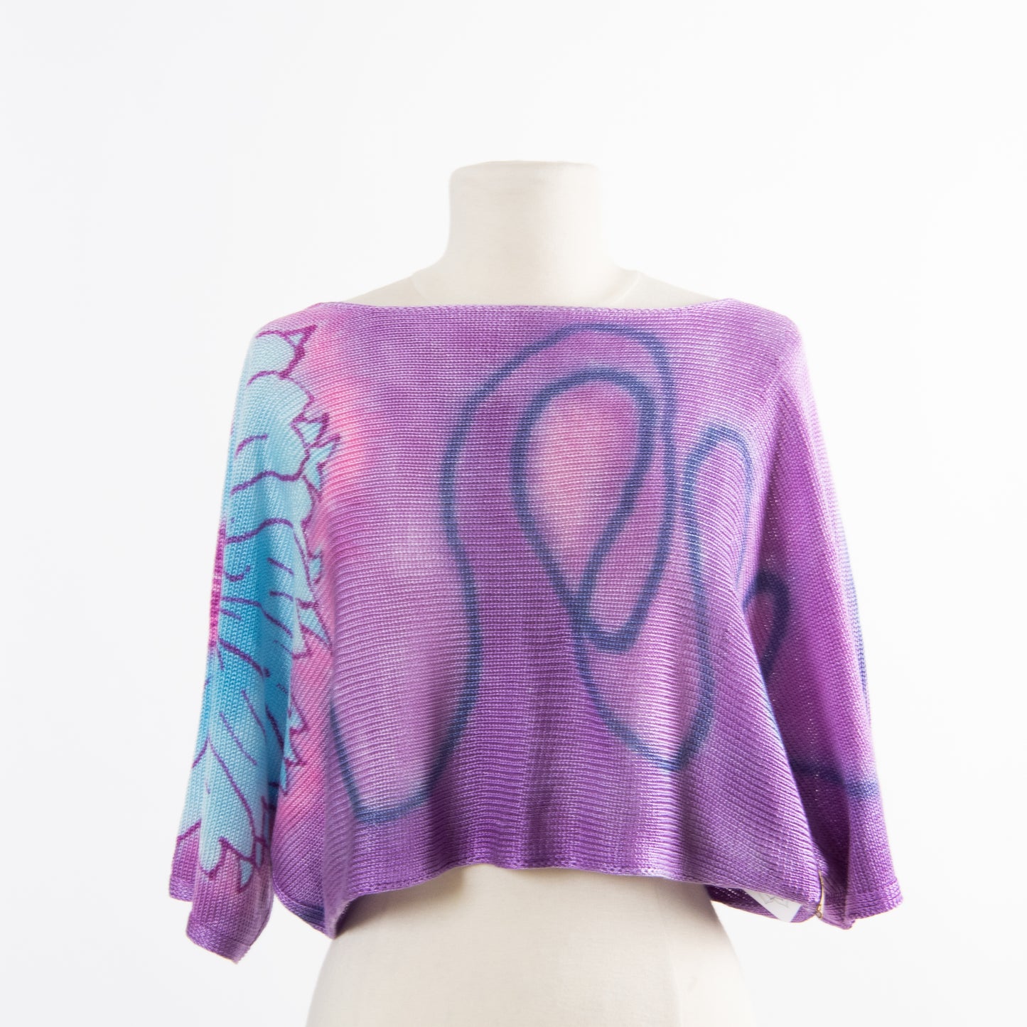 The Box Top - Hand Painted Sweater by Alison Gauthier