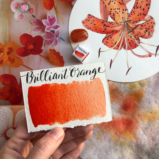 Stoneground - Brilliant Orange (Synthetic - Half Pan)