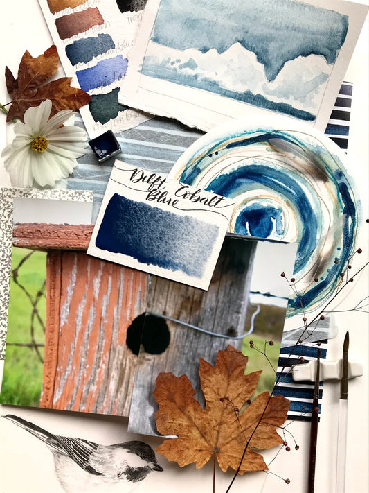 Stoneground - Delft Blue Hue(Synthetic - Half Pan)