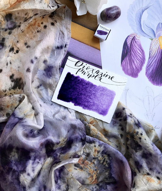 Stoneground - Dioxazine Purple (Synthetic - Half Pan)