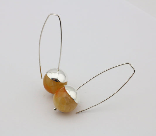 Boucles d'oreilles minimalistes Gem par Monica Gennaro