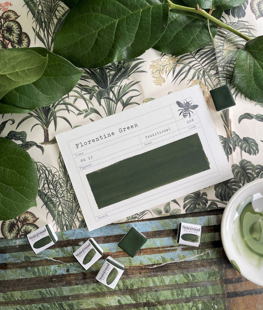 Stoneground Gouache - Florentine Green