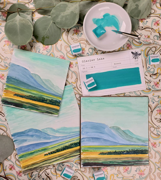 Stoneground Gouache -  Glacier Lake