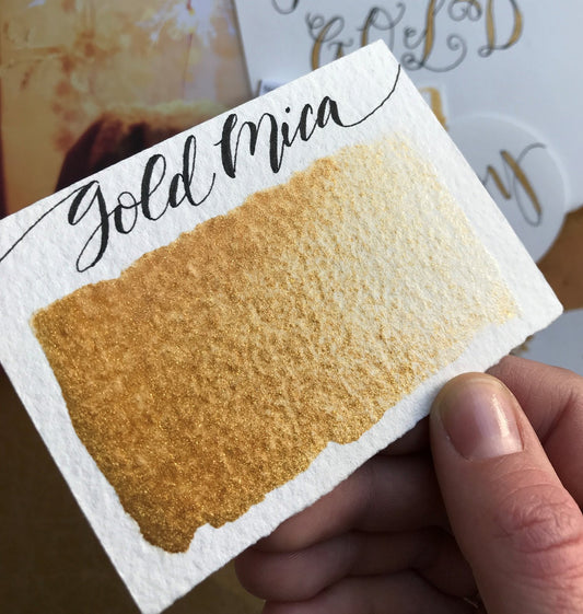 Stoneground - Gold Mica (Metallic Colour - Half Pan)