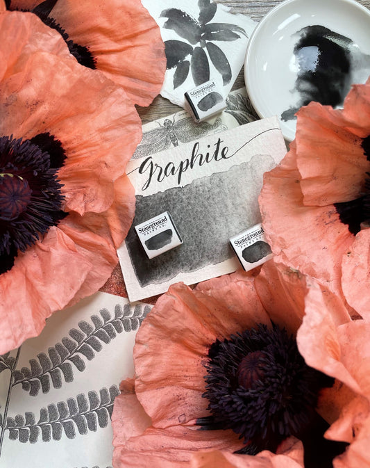 Stoneground - Graphite (Mineral Colour - Half Pan)