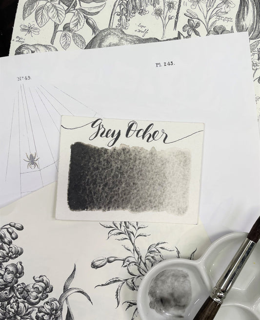 Stoneground - Grey Ocher (Earth Colour - Half Pan)