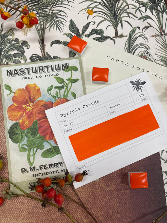 Stoneground Gouache - Pyrrole Orange