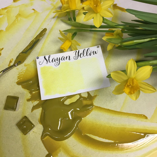 Stoneground - Mayan Yellow (Earth Colour - Half Pan)