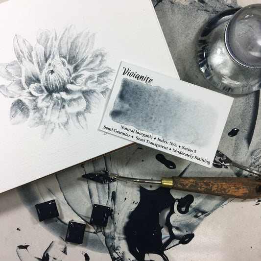 Stoneground - Vivianite (Mineral Colour - Half Pan)