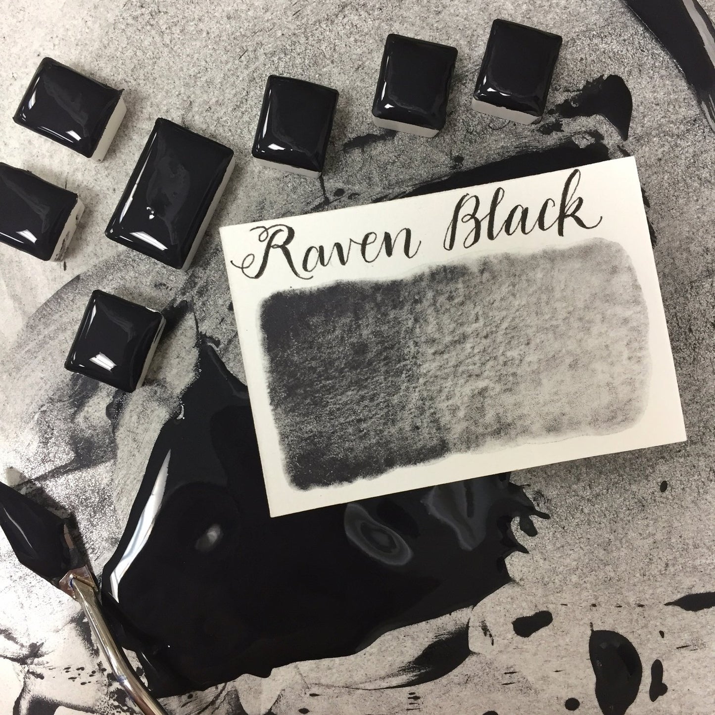 Stoneground - Negro Cuervo (Color Perlado - Media Sartén)