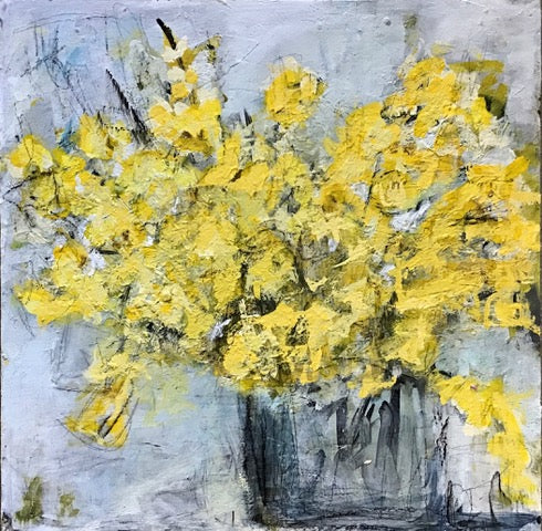 Forsythia by Miriam Traher - SOLD