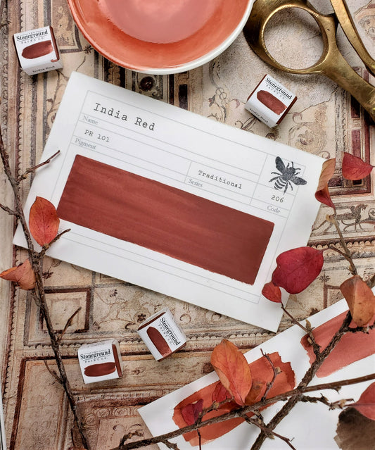 Stoneground Gouache -  India Red